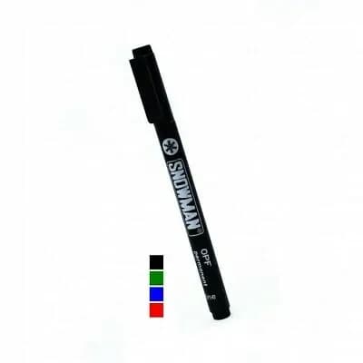 MARCADOR SNOWMAN OPF PERMANENTE NEGRO FINO