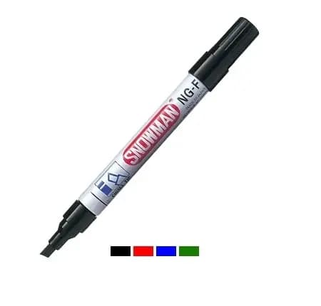 MARCADOR SNOWMAN NG-F PERMANENTE VERDE