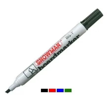 MARCADOR SNOWMAN BORRABLE NEGRO