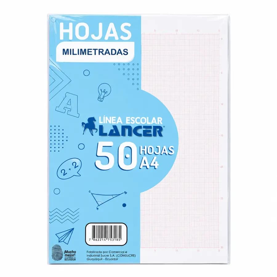 RESMA PA. MILIMETRADO INEN 500H