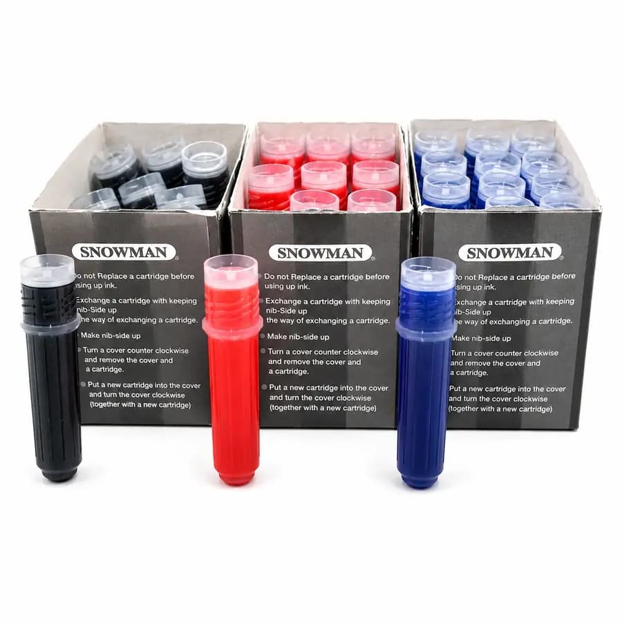 TINTA MARC. SNOWMAN PERM NEGRO SI-1A