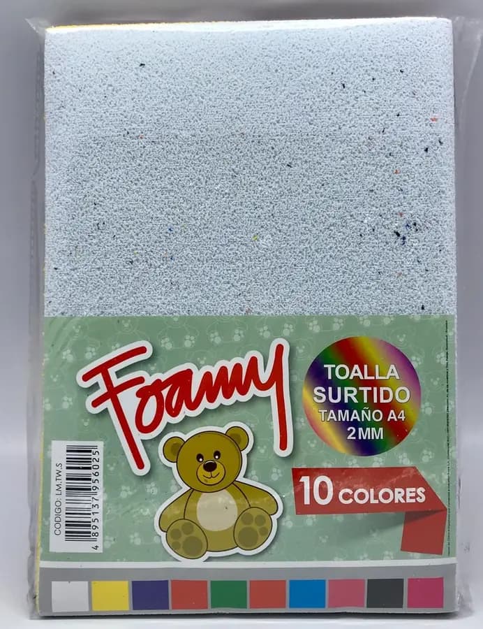 FOMIX X 10UN INEN TOALLA SURTIDO