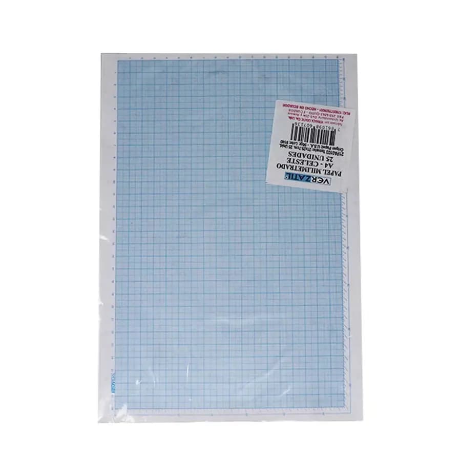 FUNDA PAPEL MILIMETRADO INEN X 50UN