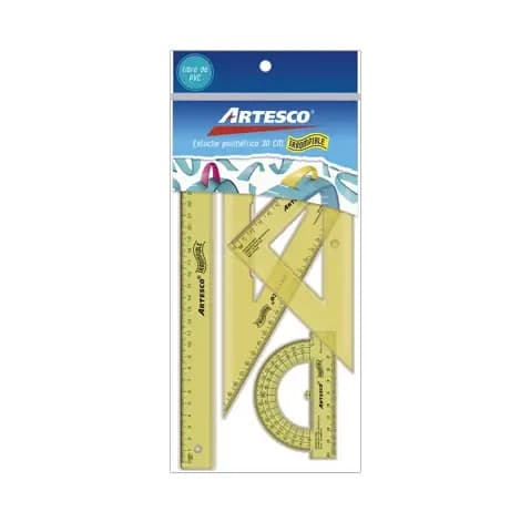 JUEGO GEOMETRICO ARTESCO FLEXIBLE 20 CM
