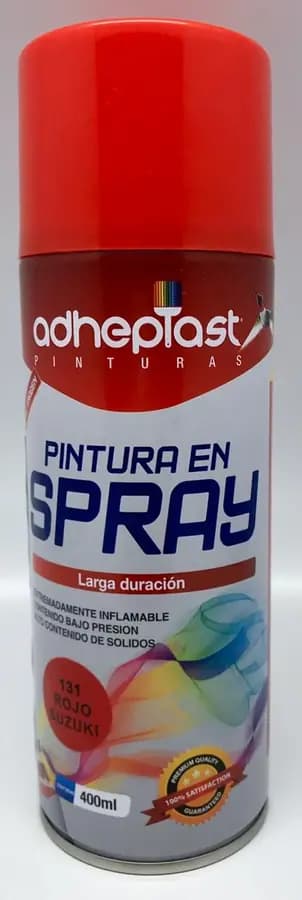 PINTURA SPRAY ADHEP. ROJO SUZUKI 400ML