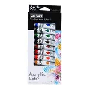 PINTURA ACRILICA LANCER X 12COL TUBO CY.4212