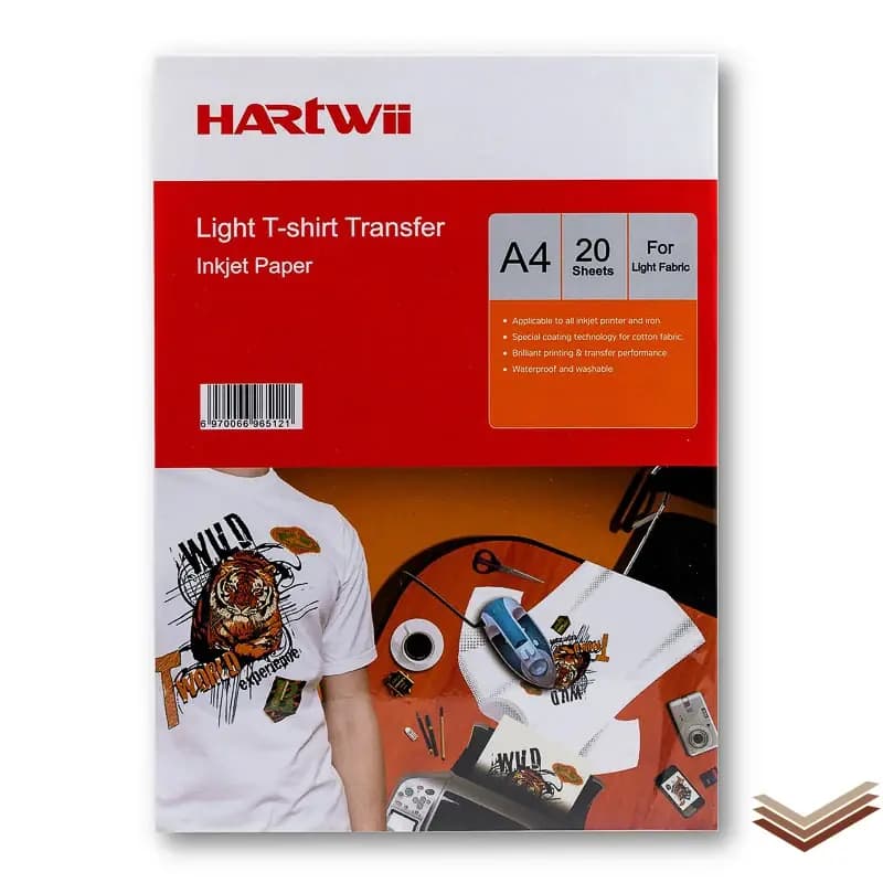 PAPEL SUBLIMAR TRANSFER HARTWII INEN X 100UN
