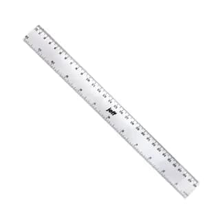 REGLA PLASTICA 30 CM JEFF