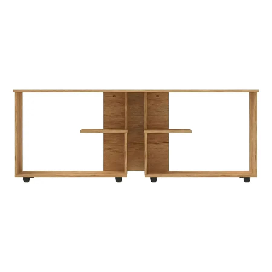 CONSOLA MESA Y ESPEJO MADERA 127397