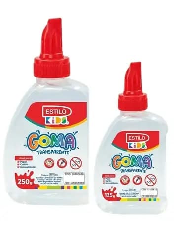 GOMERO ESTILO TRANSPARENTE 125GR