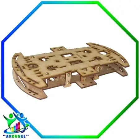 BASE 2 PISOS MDF RUEDA