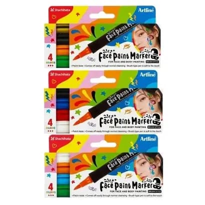 MARCADOR ARTLINE X 4COL FACE PAINT CARA 018718 PINCEL
