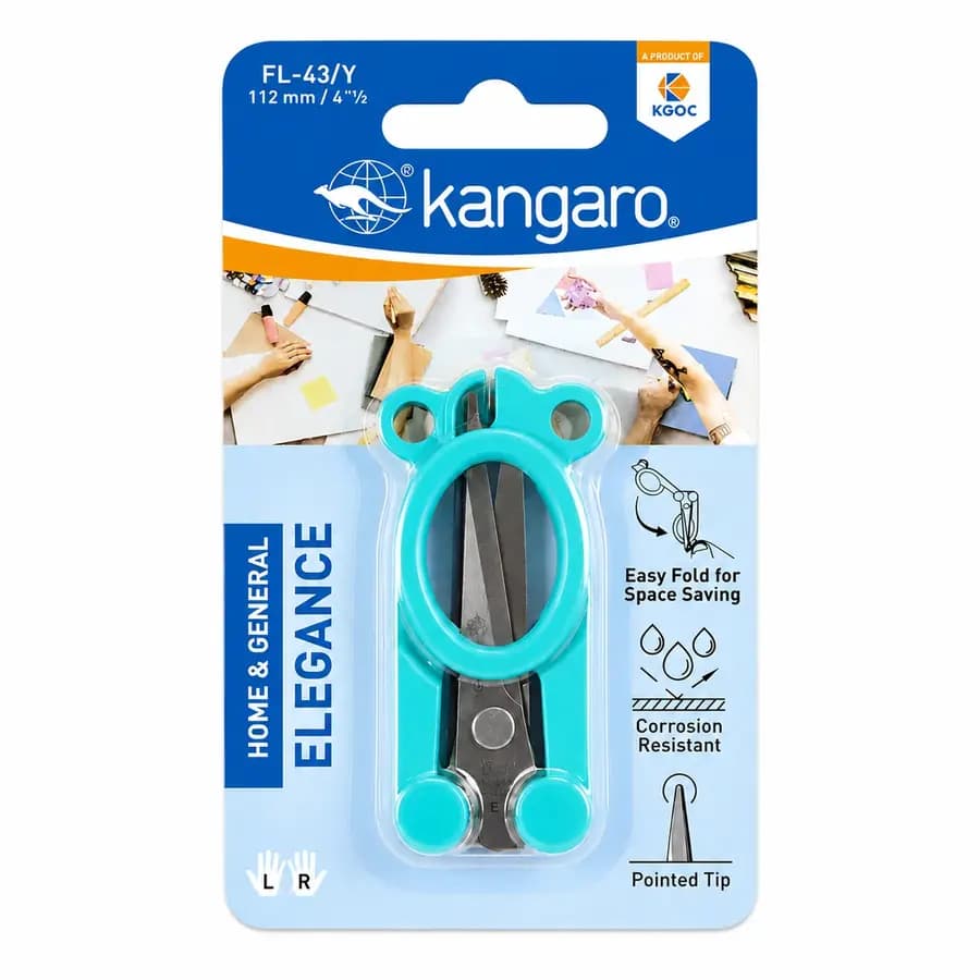 TIJERA KANGARO BOLSILLO DOBLEZ FL-43/Y